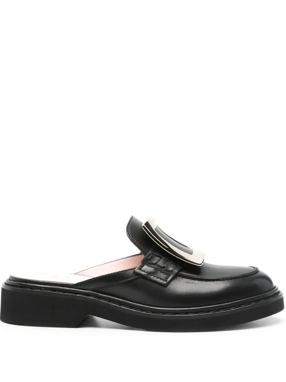 Roger Vivier 30mm Viv'Rangers mules | Black | Image 1