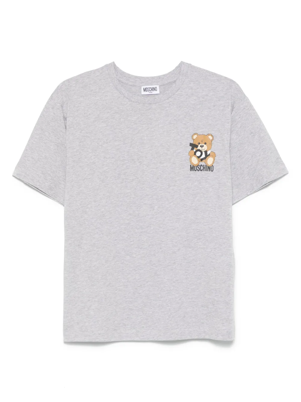 Moschino Kids T-shirt met print Grijs