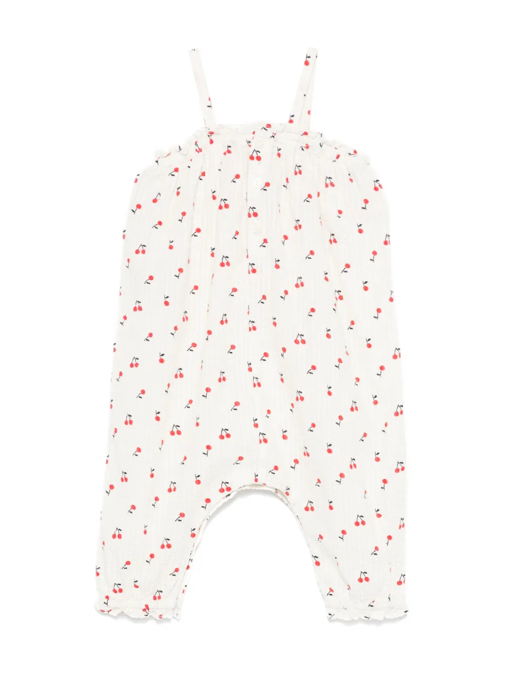 Bonpoint cherry-print dungarees | Dungarees | Image 2