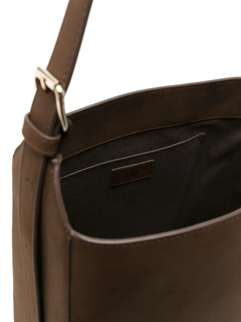 A.P.C. Virginie schoudertas Bruin