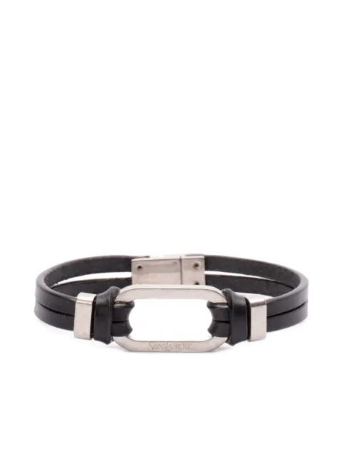 Saint Laurent leather bracelet 