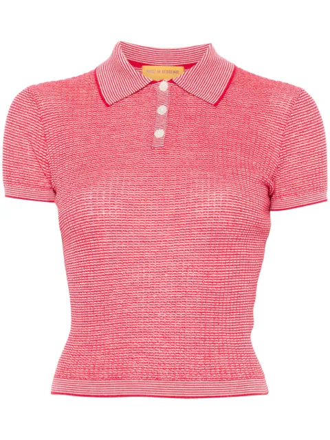 Guest In Residence playera tipo polo Shrunken