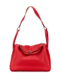 Hermès Pre-Owned 2012 Clemence Lindy 34 satchel - Red