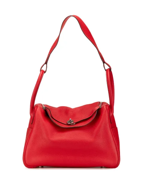 Hermès Pre-Owned 2012 Clemence Lindy 34 satchel