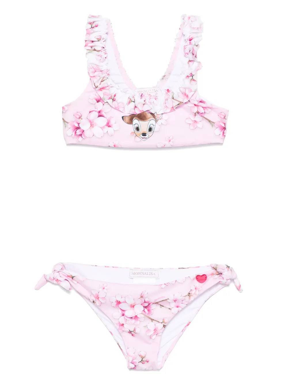 Monnalisa x Disney bikini met Bambi-print Roze