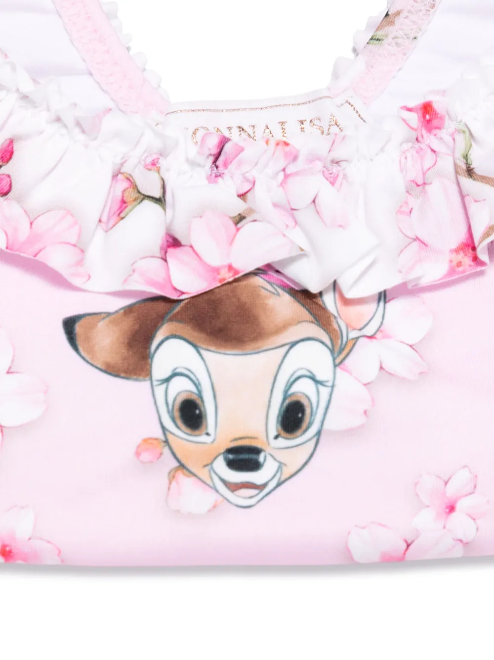 Monnalisa x Disney bikini met Bambi-print - Roze