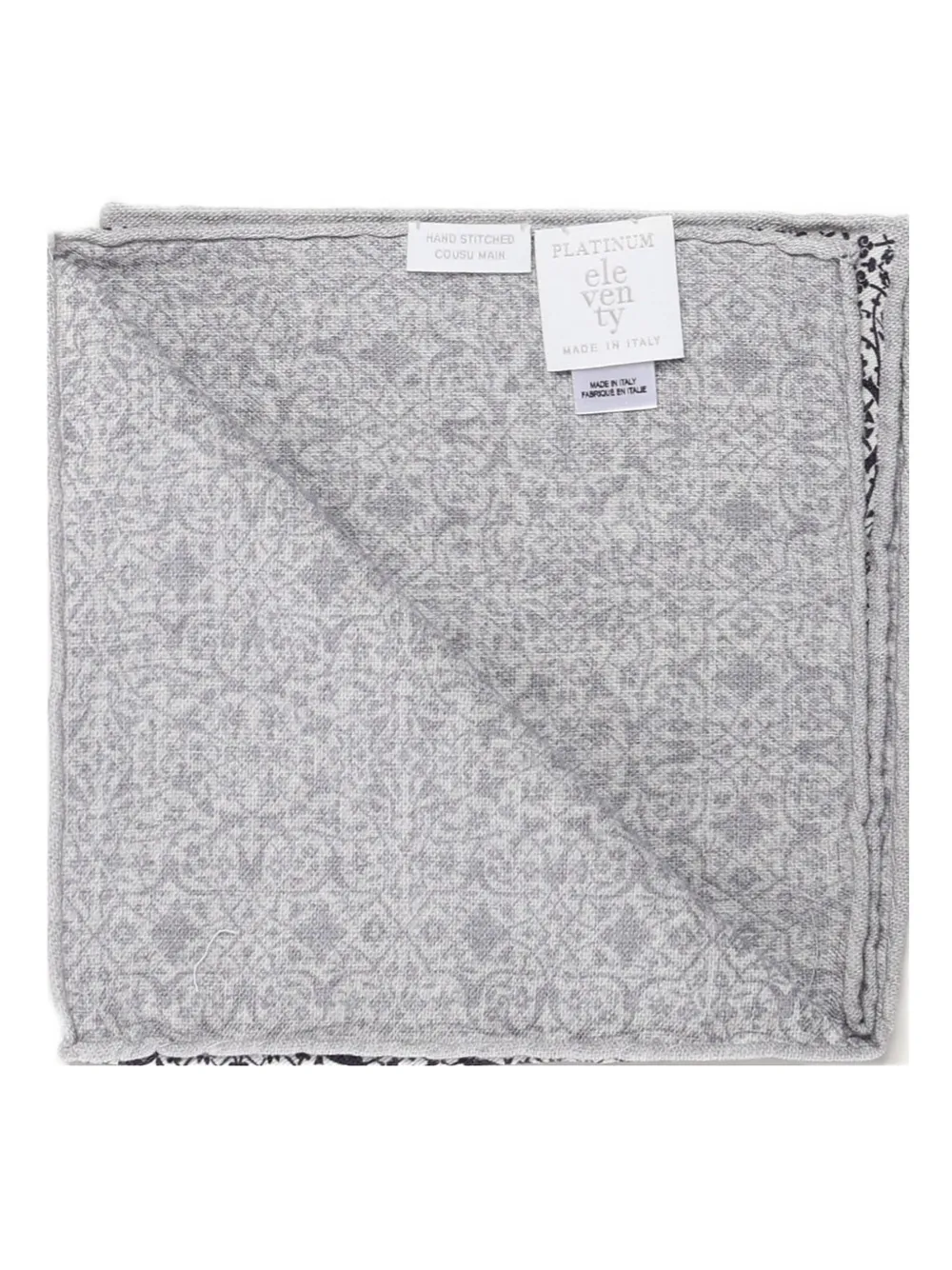 Eleventy Sjaal met bloemenprint Blauw