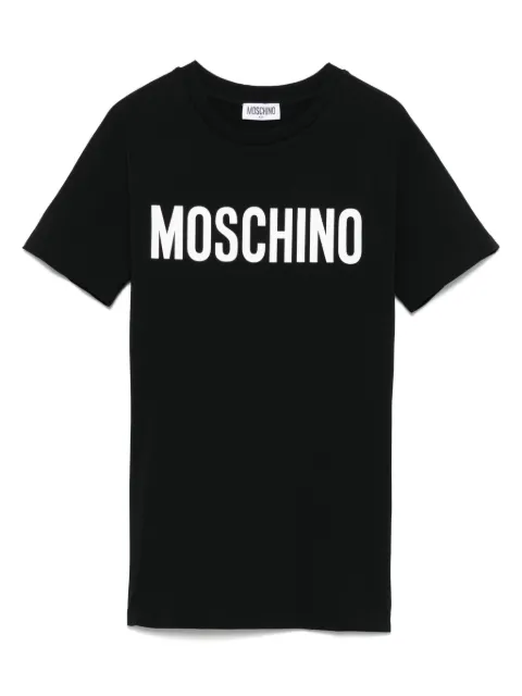 Moschino Kids vestido con logo estampado