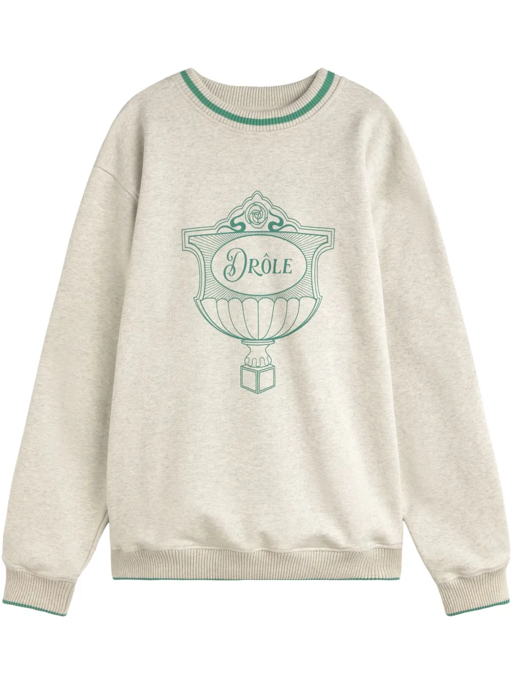 logo print sweatshirt