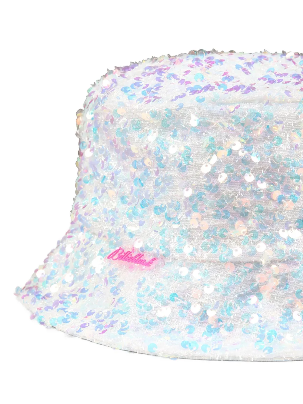 Billieblush Vissershoed met pailletten Wit