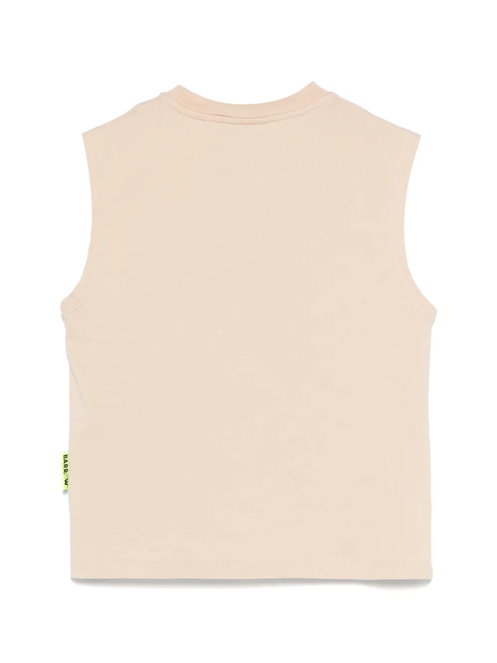 Barrow kids Tanktop met logoprint Beige