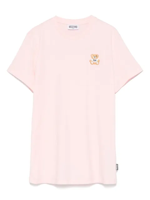 Moschino Kids Leo Teddy-patch T-shirt 