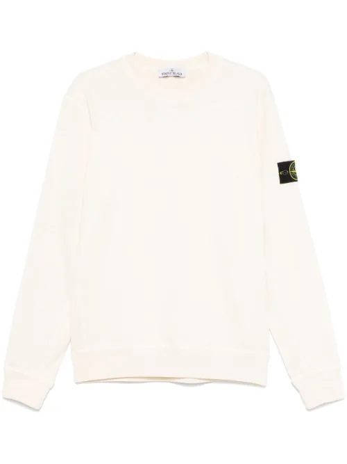 Sweat en coton à patch Compass - Stone Island - Modalova