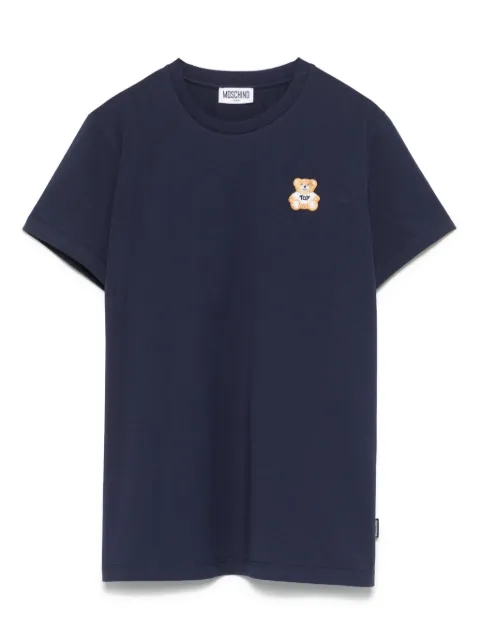 Moschino Kids Leo Teddy-patch T-shirt  