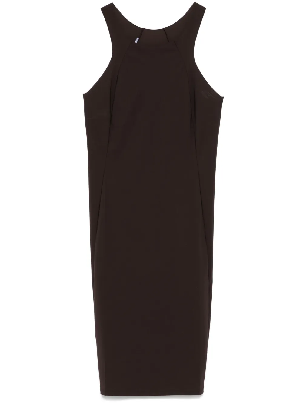 Patrizia Pepe Racerback Mini In Brown