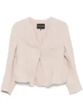 Giorgio Armani linen jacket - Neutrals