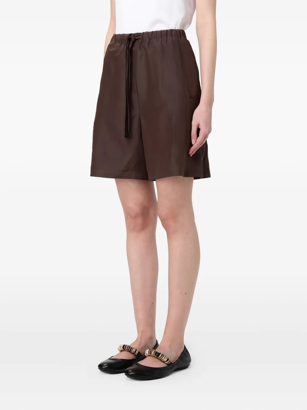 ISABEL MARANT drawstring-waist shorts | Knee-Length Shorts | Image 2