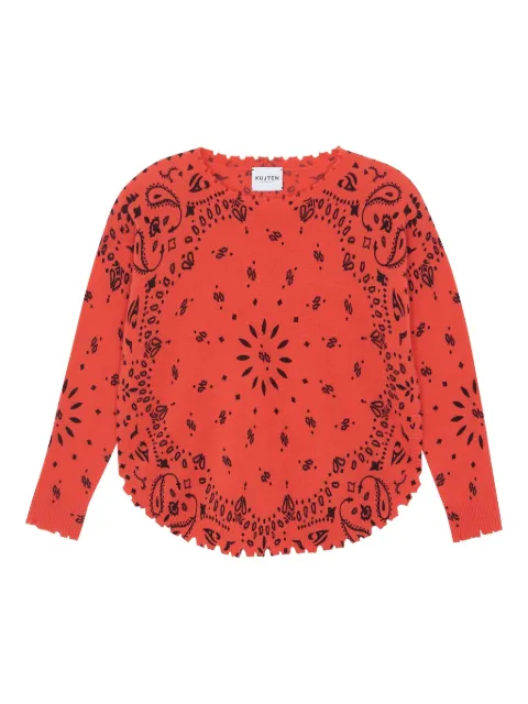 kujten 멜라 반다나 스웨터