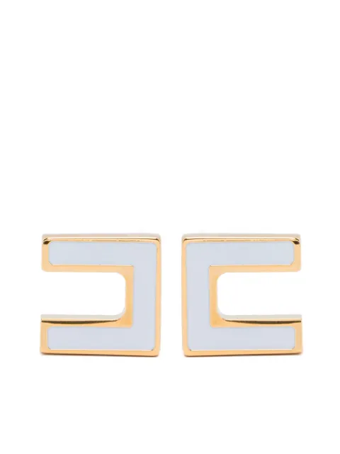 Elisabetta Franchi Micro enamelled earrings