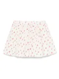 Bonpoint cherry-print skirt - White