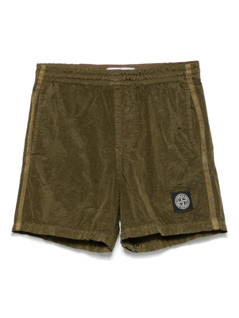 Stone Island Junior Shorts mit Kompass-Patch