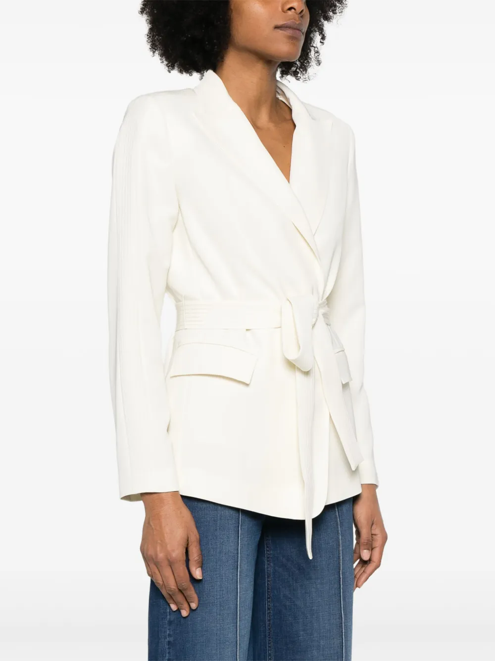 TWINSET BELTED BLAZER 