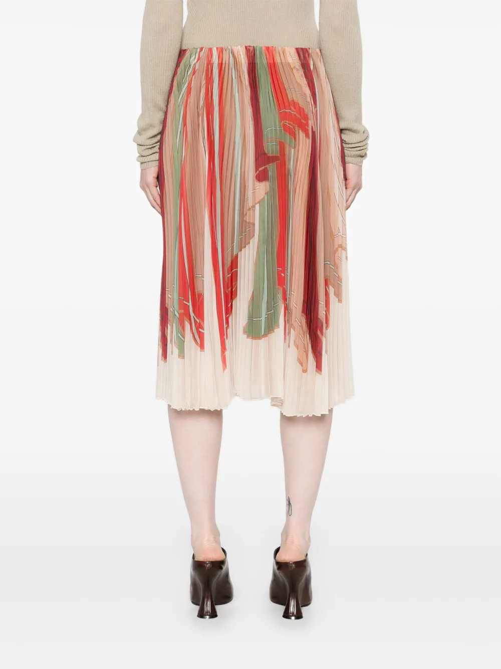 La DoubleJ Supremes midi-rok Beige