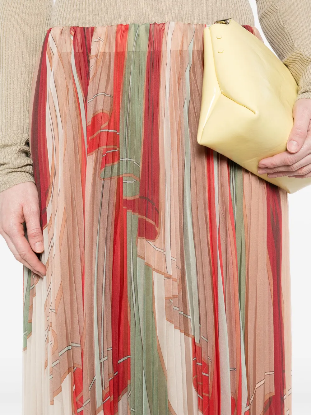 La DoubleJ Supremes midi-rok Beige