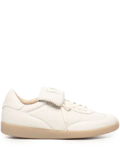 Eleventy oversize-tongue sneakers 