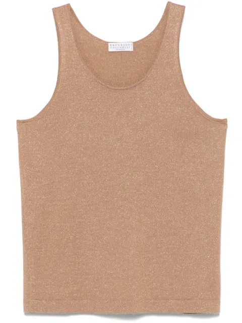 Brunello Cucinelli lurex top 