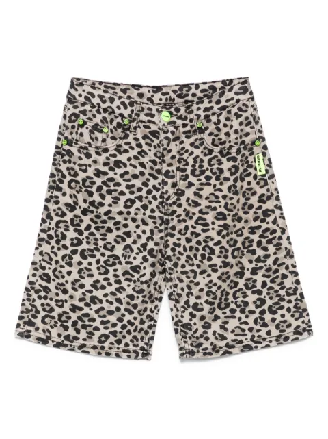 Barrow kids bermudas con estampado de leopardo