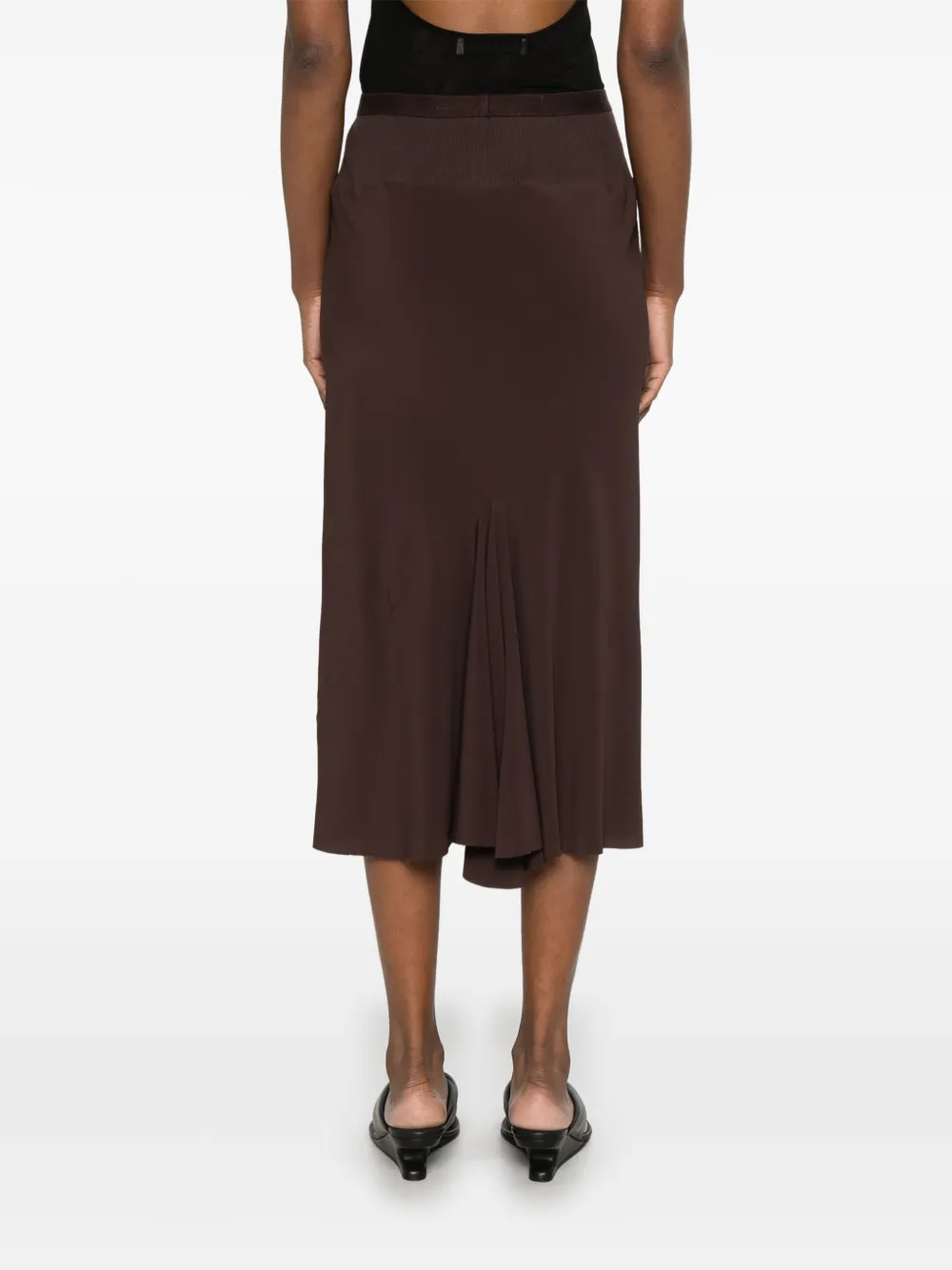 Rick Owens Midi-rok Bruin