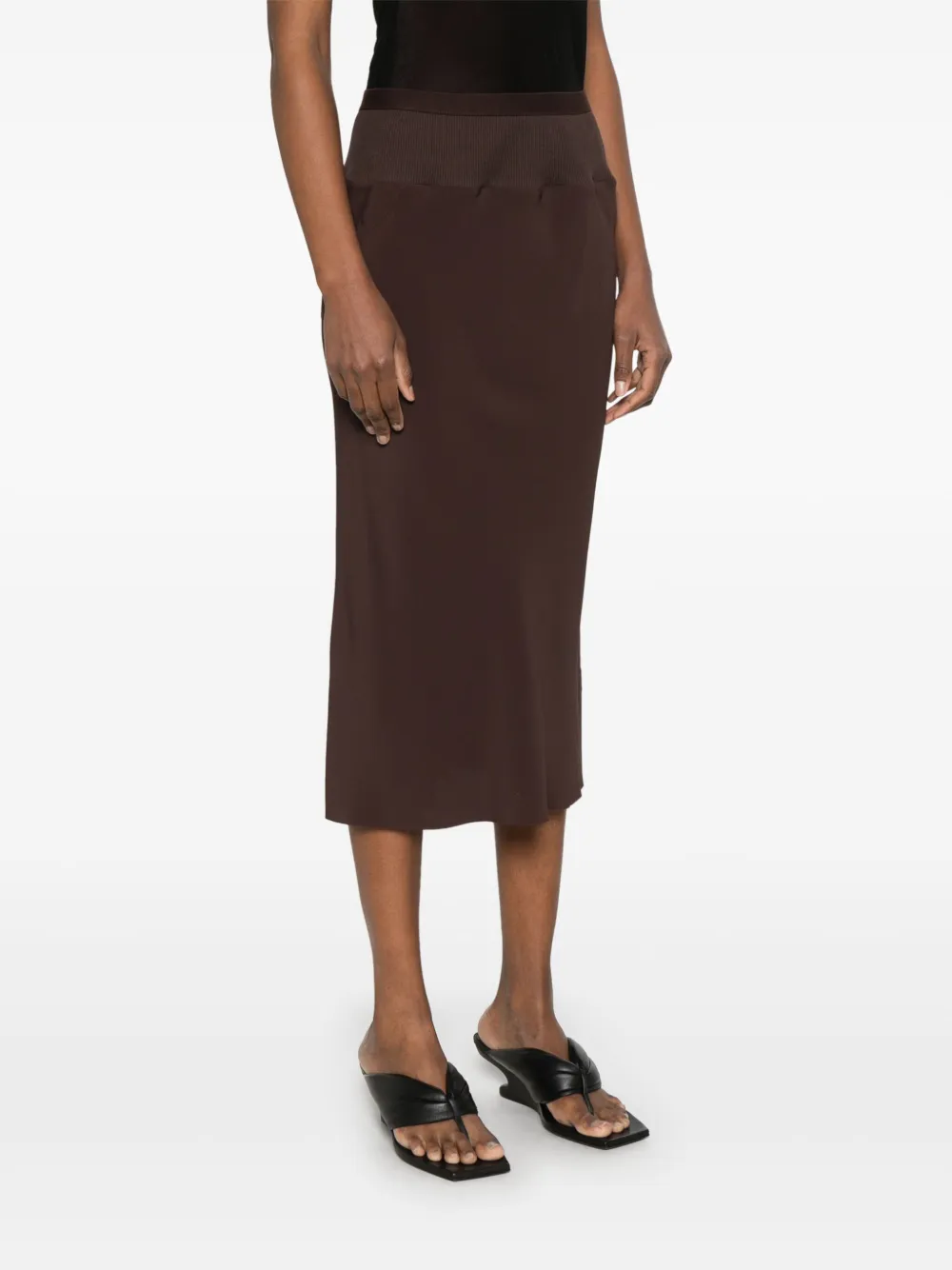 Rick Owens Midi-rok Bruin