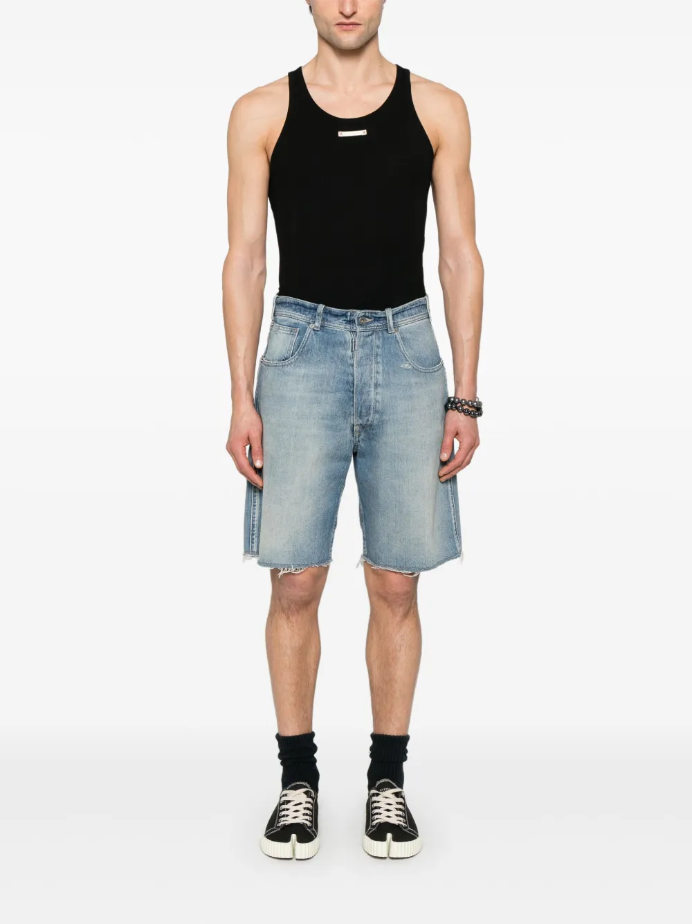 Maison Margiela Denim shorts - Blauw