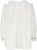 THE ARCHIVIA off-shoulder mini dress - White