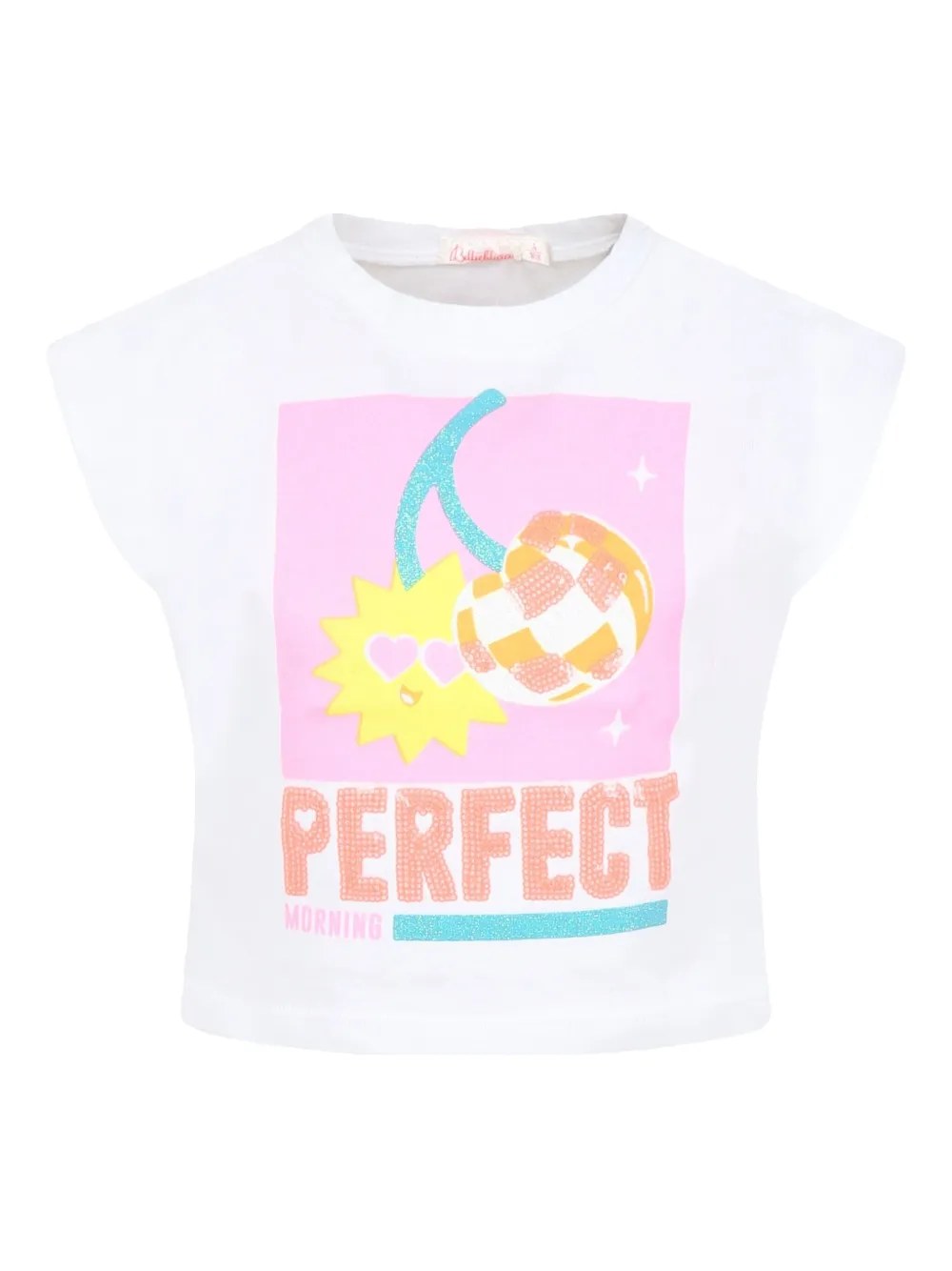 Billieblush Graphic-print T-shirt In 白色