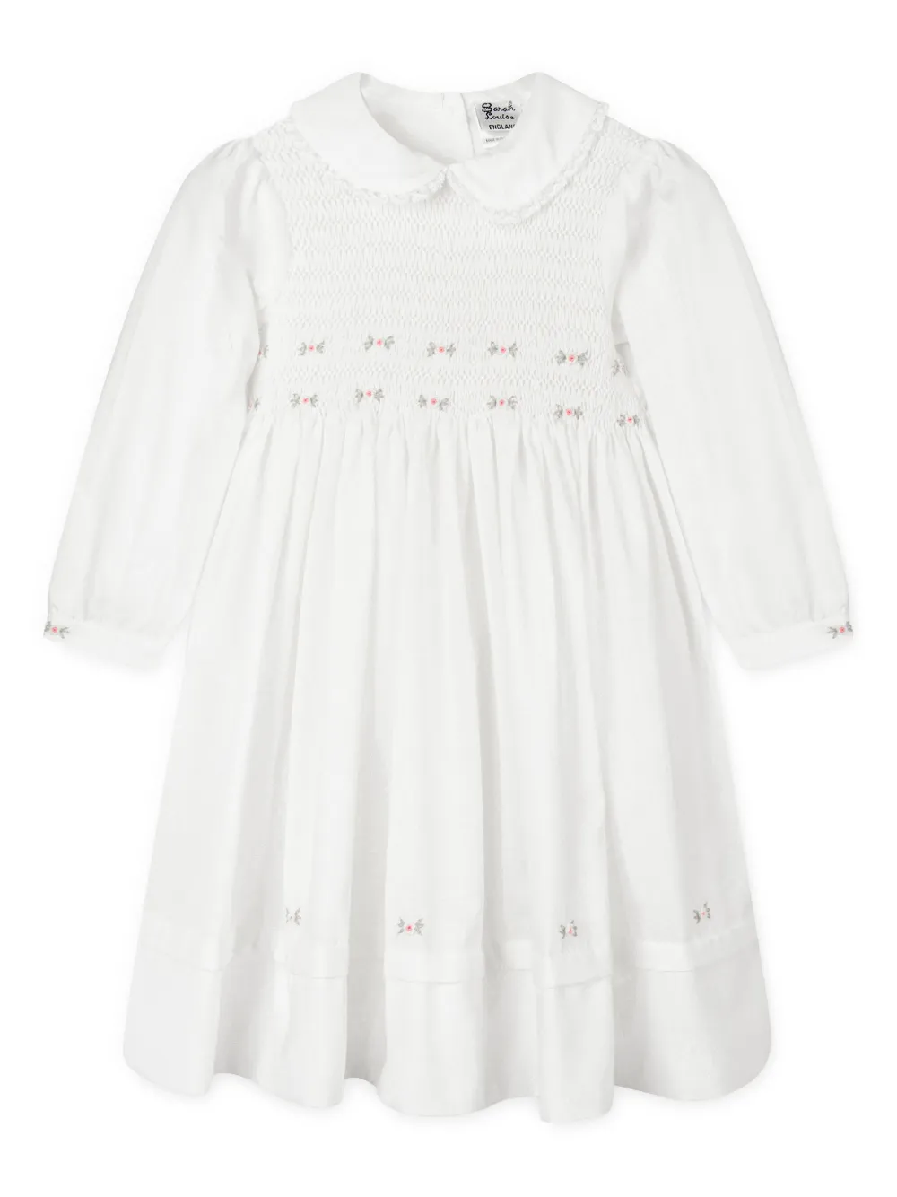 Sarah Louise Jurk met bloe patroon Beige