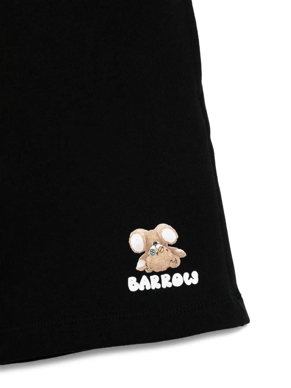 Barrow kids Shorts met logoprint Zwart