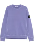 Stone Island Compass-badge sweatshirt - Purple