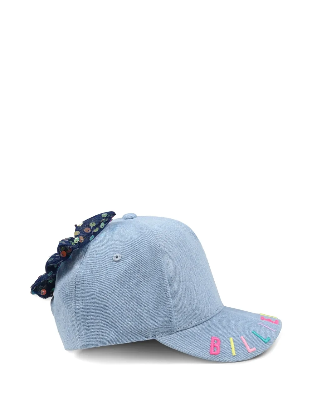 Billieblush Pet van spijkerstof met pailletten Blauw