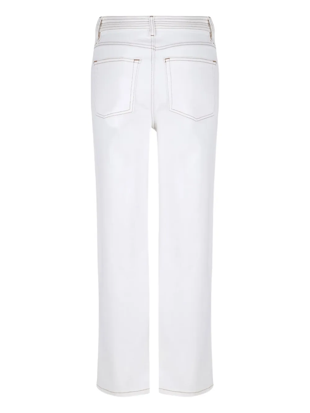 FRAME Jeans met opgestikte zak - Wit