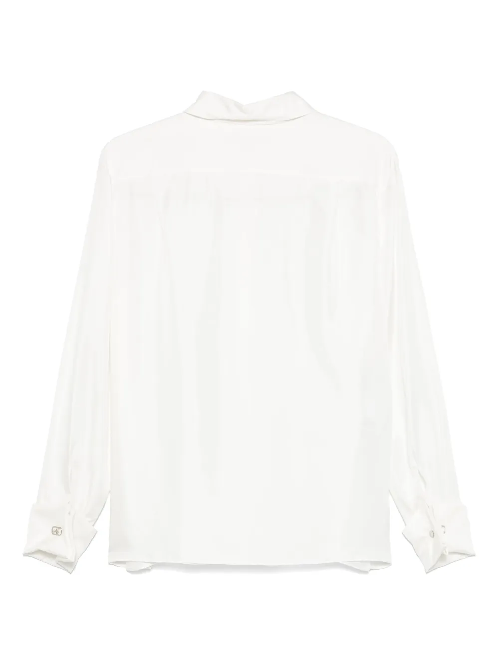 Alberta Ferretti Zijden blouse - Wit