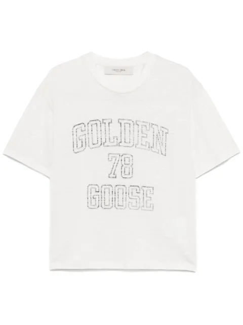 Golden Goose t-shirt à logo imprimé