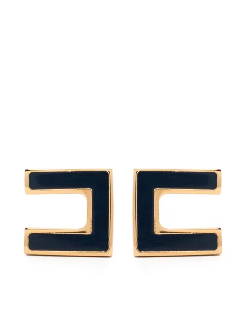 Elisabetta Franchi Micro enamelled earrings