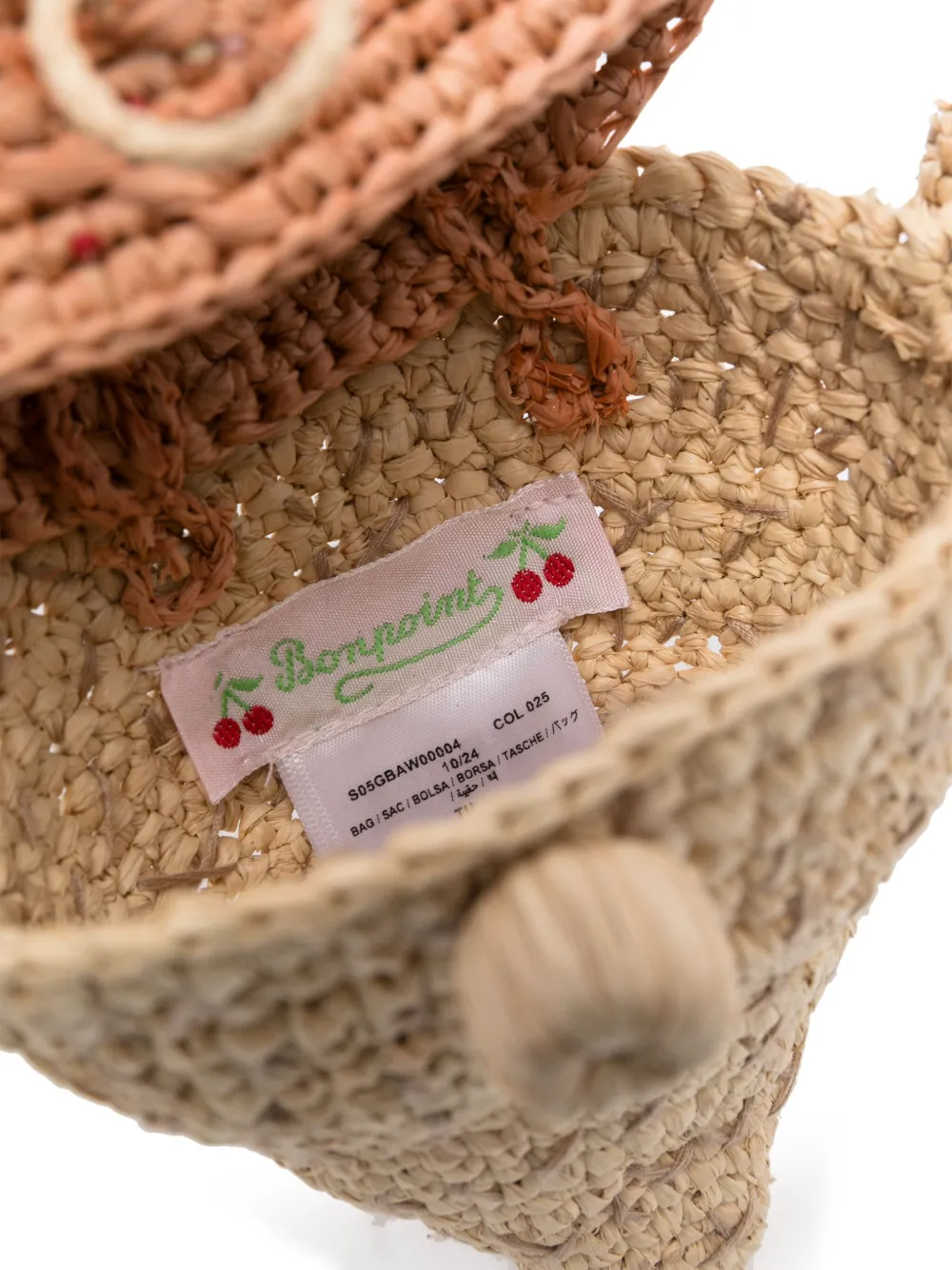 Bonpoint Elida schoudertas Beige