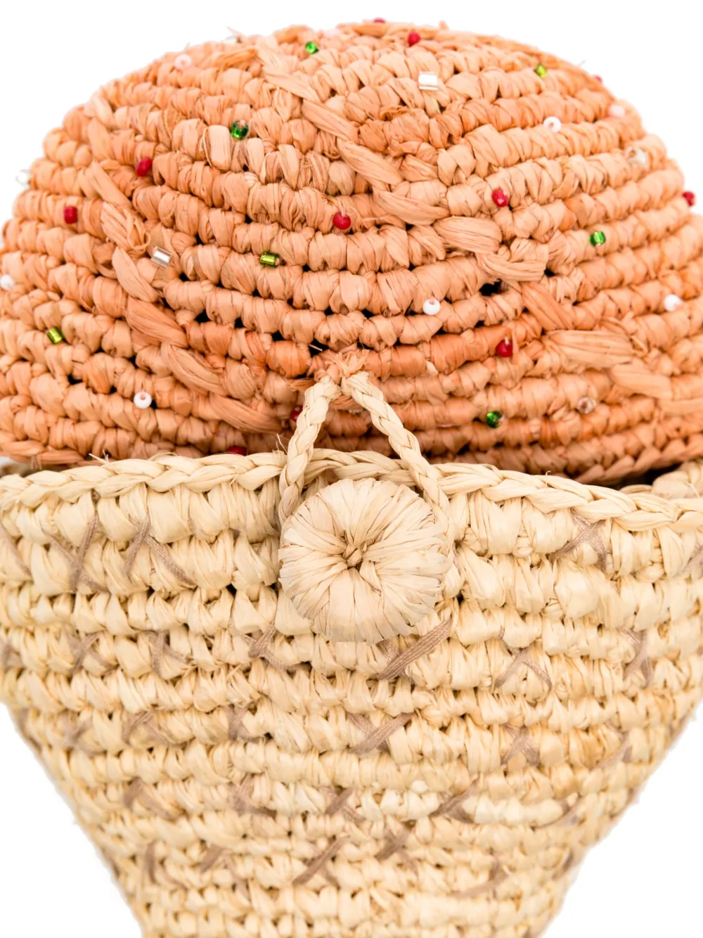 Bonpoint Elida schoudertas Beige