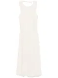 Patrizia Pepe sleeveless midi dress - White