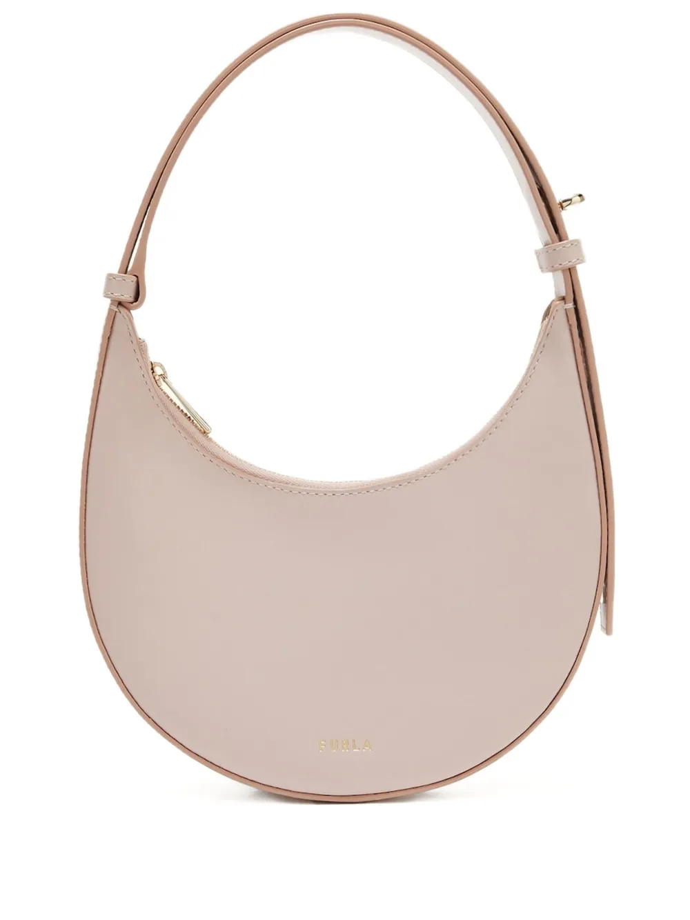 Furla Gewelfde schoudertas Roze