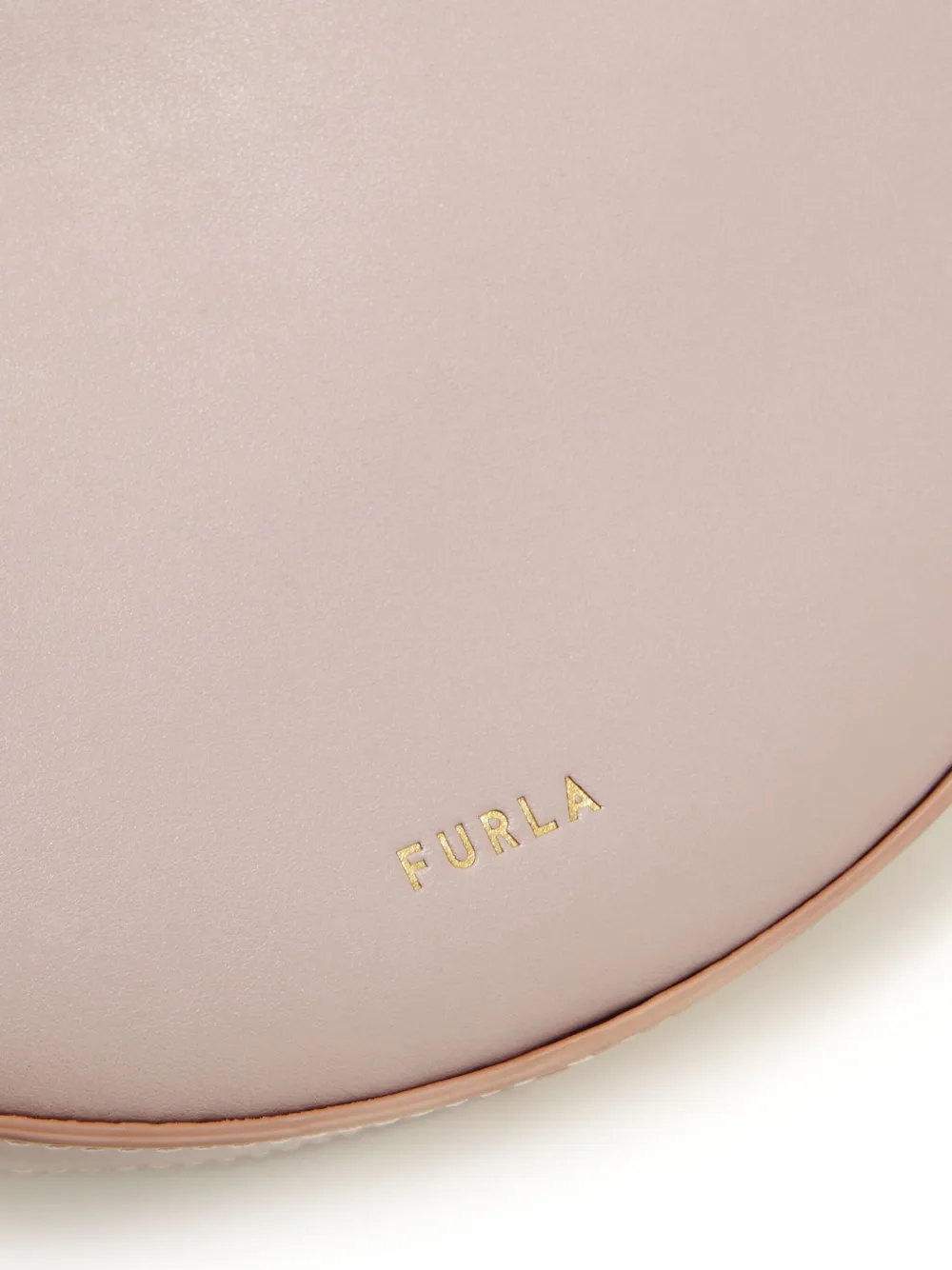 Furla Gewelfde schoudertas Roze
