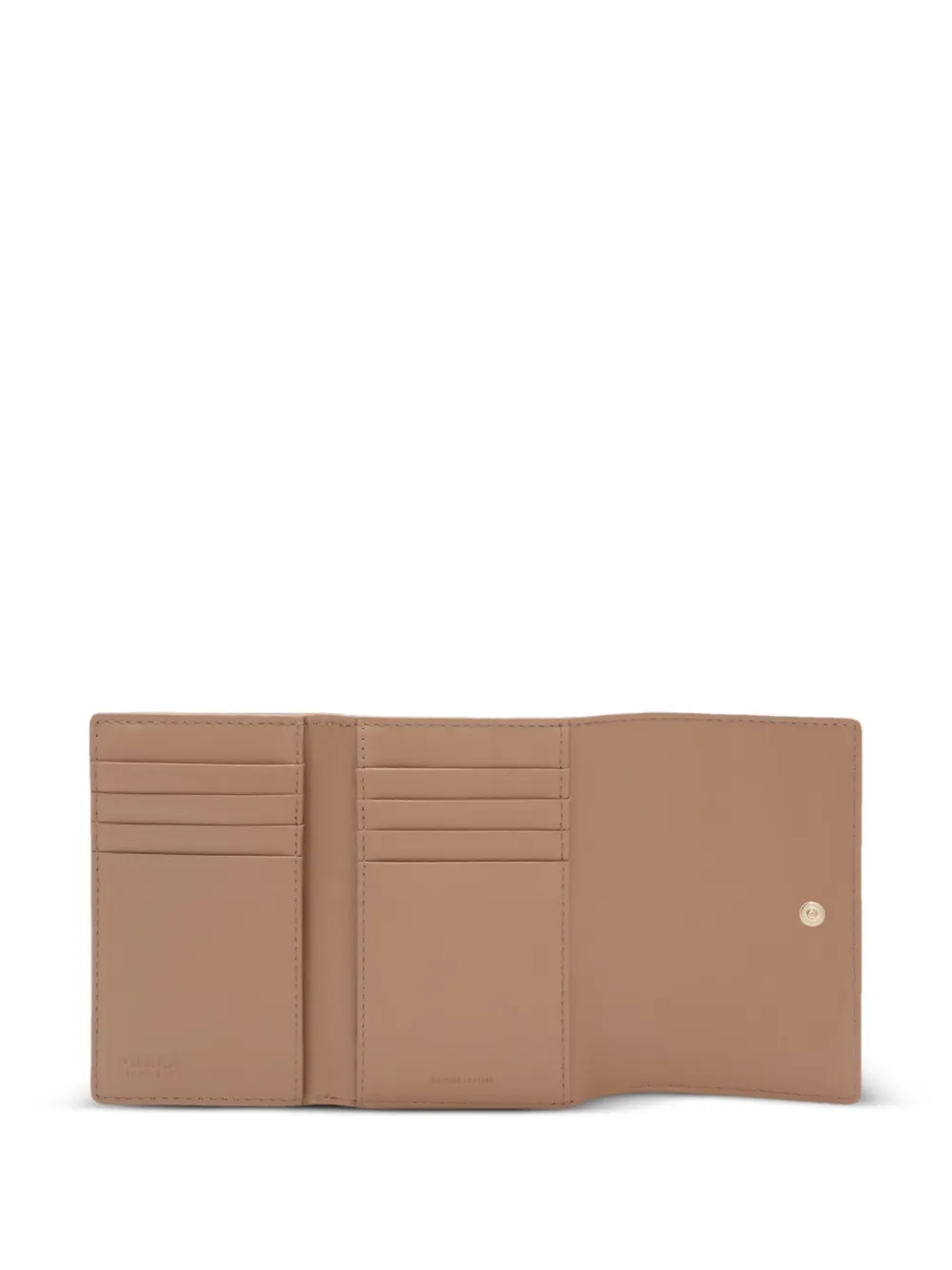 Furla Portemonnee met logo-stempel Beige